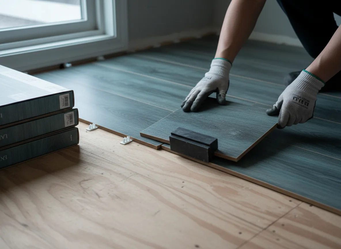 Luxury Vinyl Plank Installation company in Pukwana, SD
